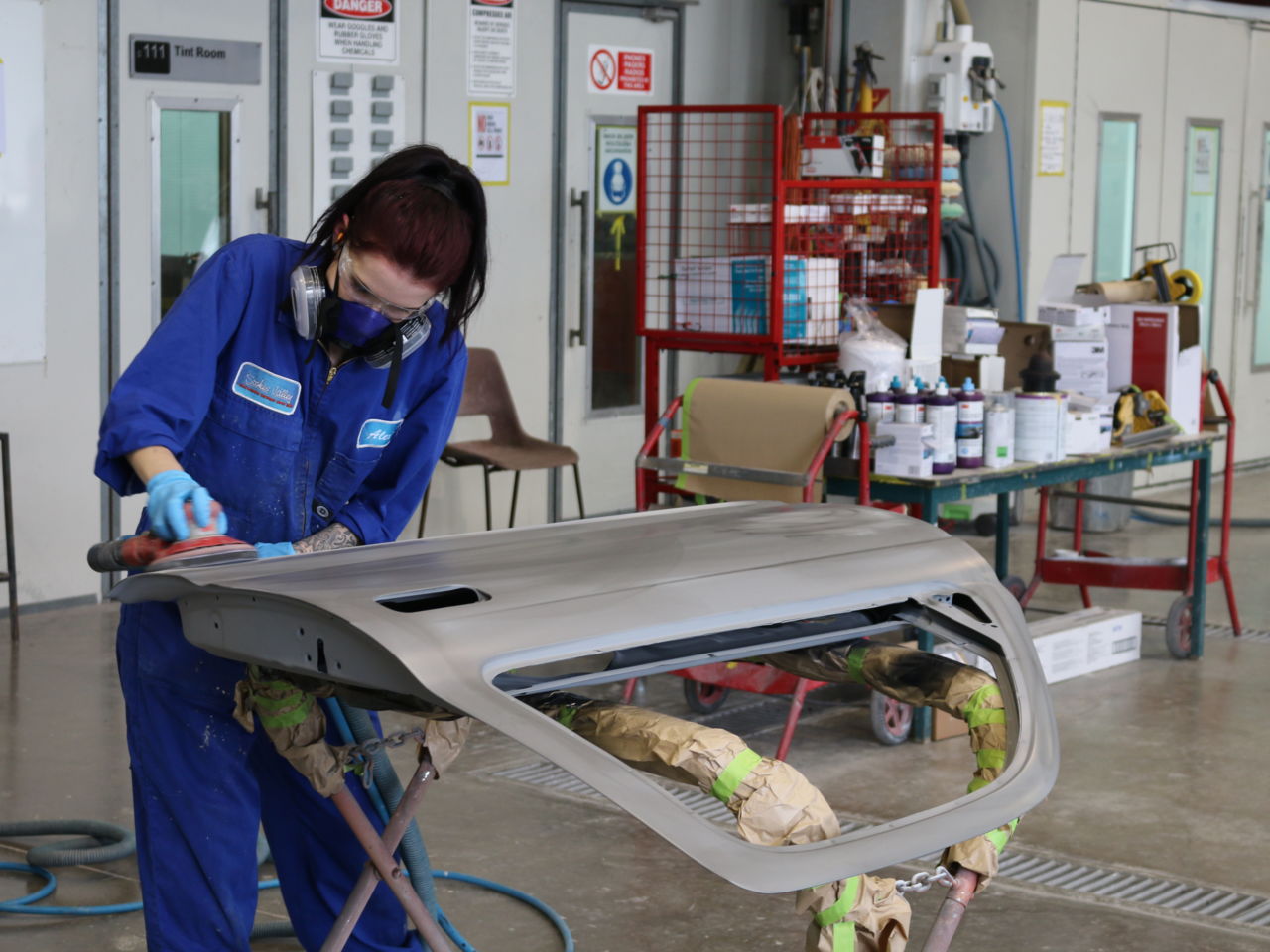 Skills For All: Car Painter Alex Banks, New Zealand