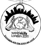 Winning medal design