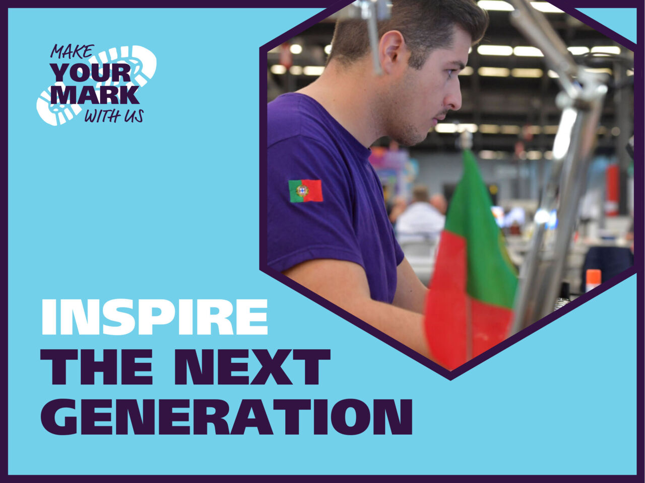 WorldSkills Champions Trust representative João Teixeira is mobilizing young people to use skills to build a better future