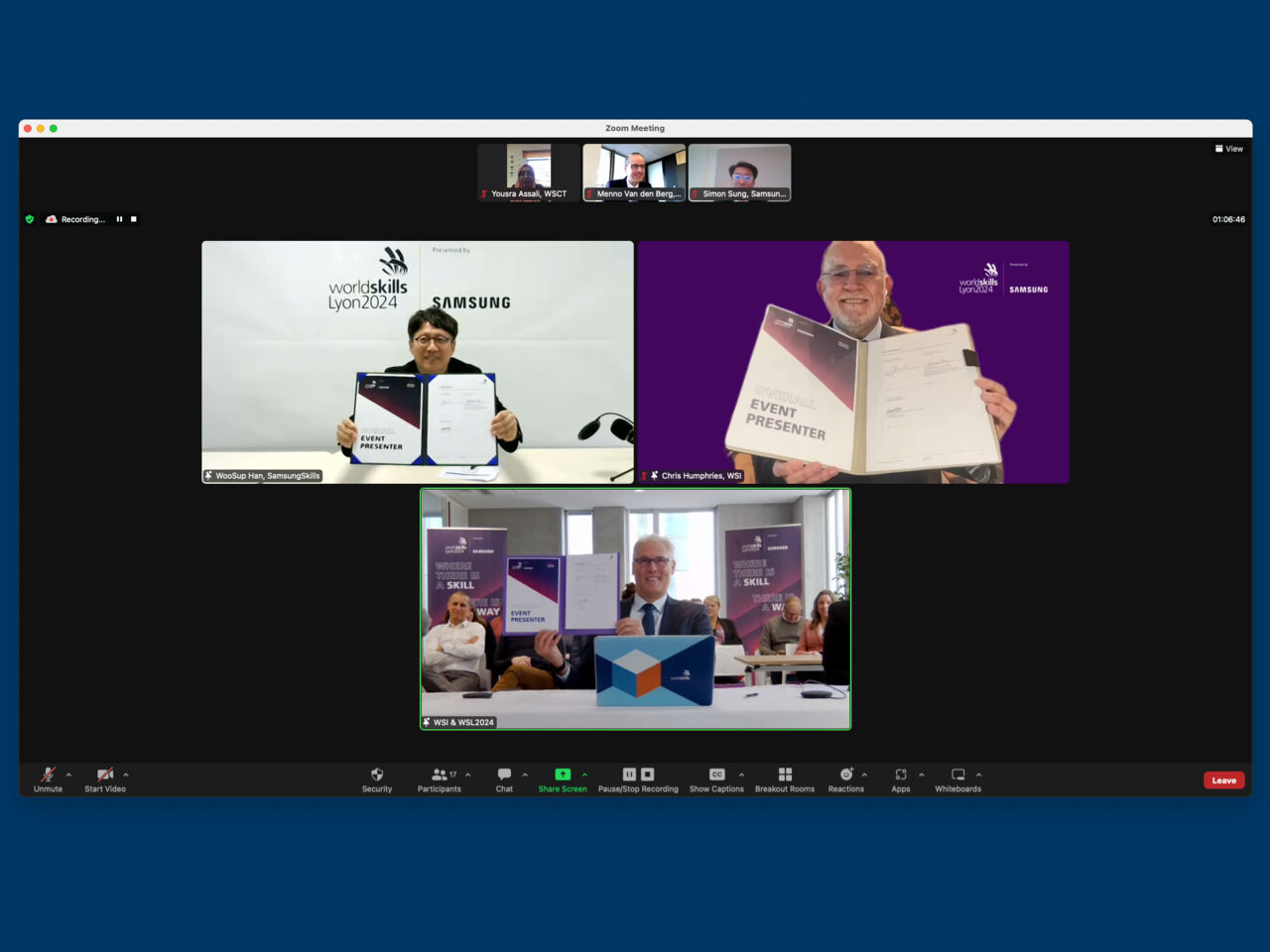 Samsung continues to champion skills development as Overall Event Presenter of WorldSkills Lyon 2024 and WorldSkills Global Premium Partner